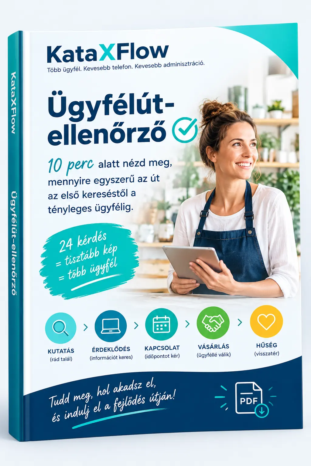 KataXFlow Ügyfélút-ellenőrző PDF